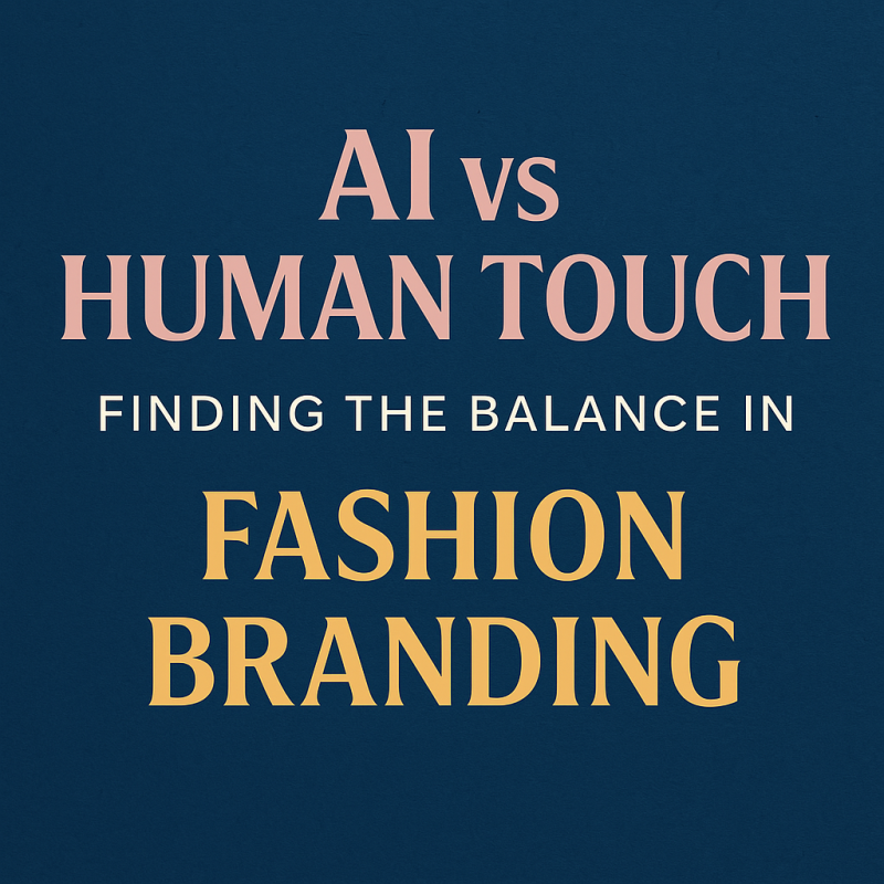 AI vs Human Touch: Finding the Balance in Fashion Branding