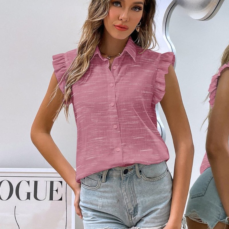 Urban Breeze Cotton Slub Top - Mocna