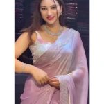 Pure Tissue Simari Soft Trendy Saree - Mocna