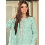 Pista Green Premium Edition Festive/Party Wear Dress Material MOCNA