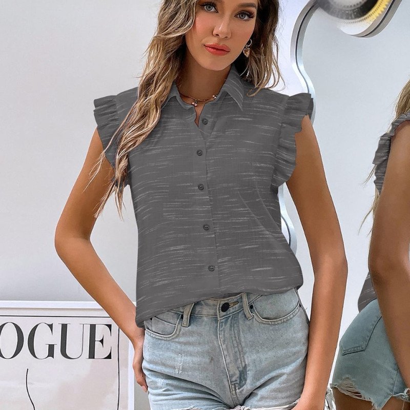 Urban Breeze Cotton Slub Top - Mocna