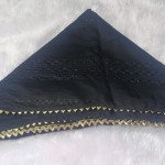 Black Gold Banarasi Dress Material for Women - Mocna